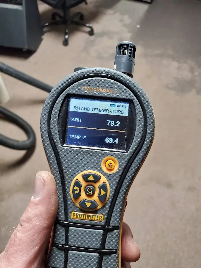 Moisture meter humidity assessment for Fire & Smoke Damage Restoration in Timberlake